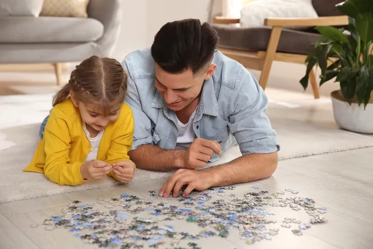 PADRE E HIJA PUZZLE